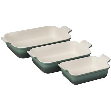 Le Creuset Heritage Baking Dish Set Artichaut