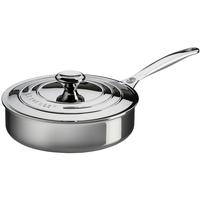 Le Creuset Stainless-Steel Saute Pan 3-qt.