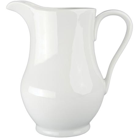 White Porcelain Teardrop Pitcher