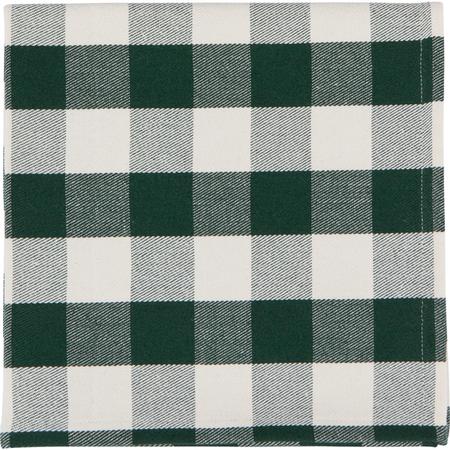 Green Buffalo Check Napkin