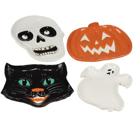 Halloween Candy Plates