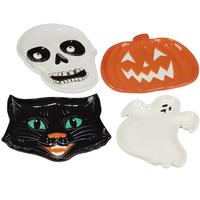 Halloween Candy Plates