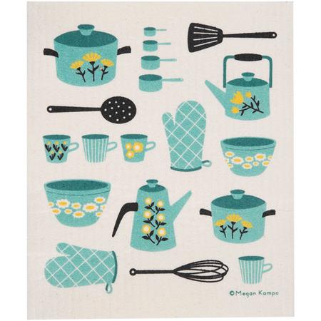 Swedish Dishcloth Retro Kitchen