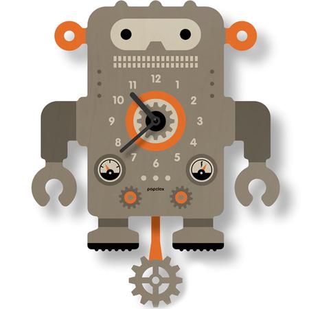 Robot Pendulum Clock