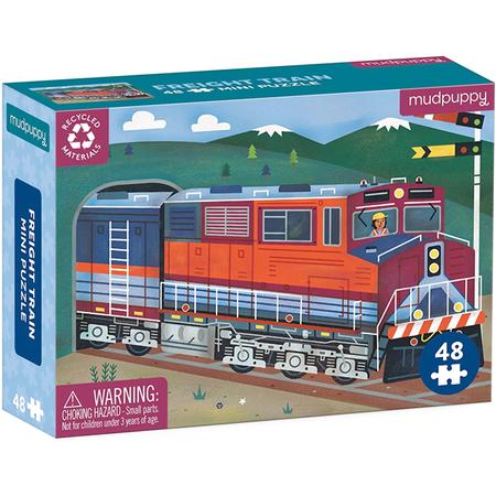 Freight Train Child's Mini-Puzzle