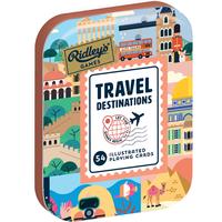 Travel Destinations Playing Cards