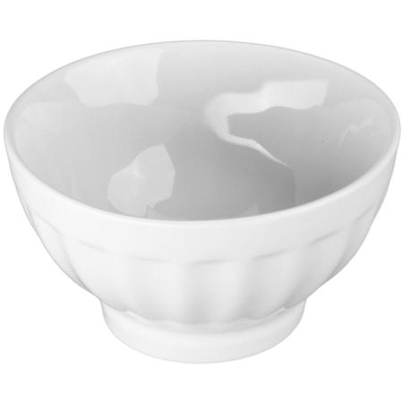 Fluted Porcelain Bowl Small