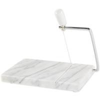 Marble Wire Cheese Slicer White