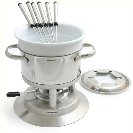 Arosa Stainless-Steel Fondue Set