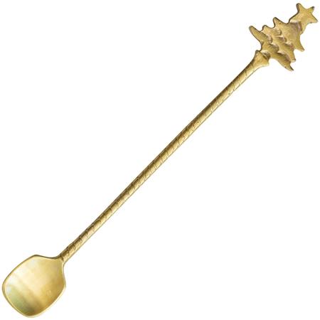 Brass Tree Cocktail Spoon