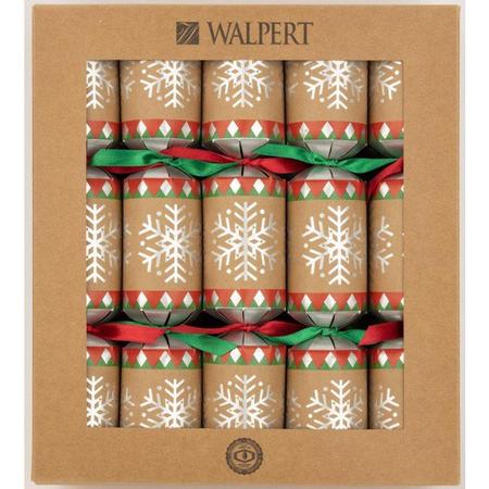 Christmas Crackers Mountain Snowflakes Set/10