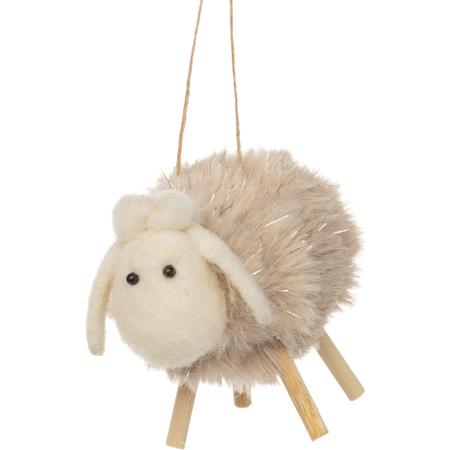 Wooly Sheep Ornament 3