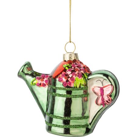 Glass Watering Can Ornament 4