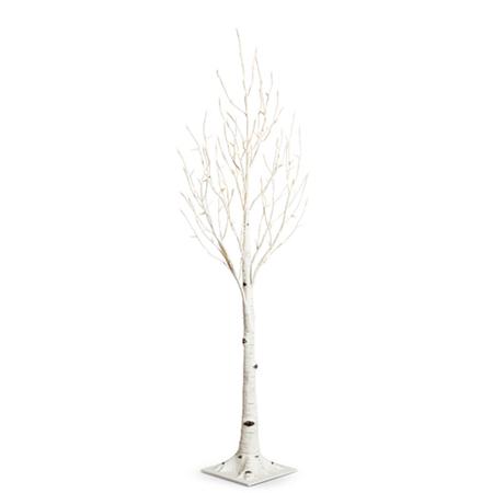 Illuminated Faux Birch Tree 5