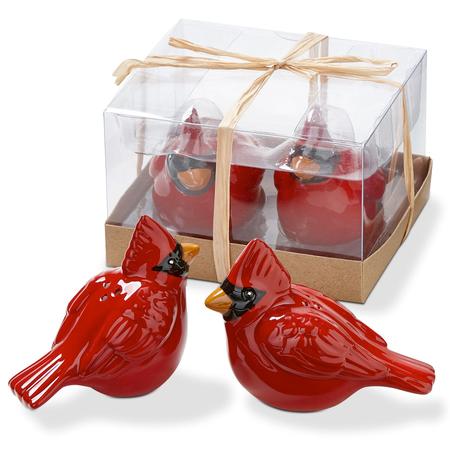 Cardinals Salt & Pepper Shakers