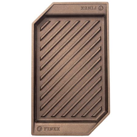 Finex Cast-Iron Lean Grill Pan 15