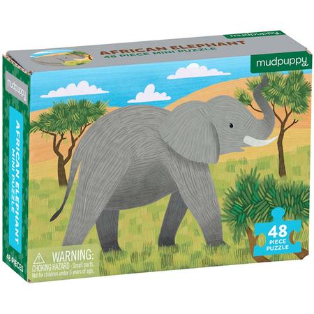 African Elephant Child's Mini-Puzzle