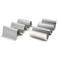 Stainless-Steel Taco Racks Set/2