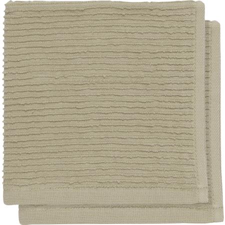 Ripple Dishcloth Set/2 Sandstone