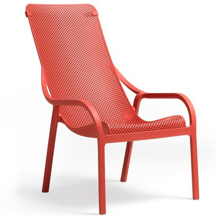 Nardi Net Lounge Chair Corallo