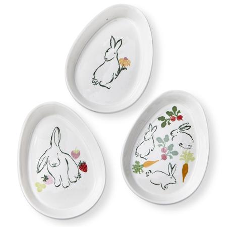 Easter Egg Plates
