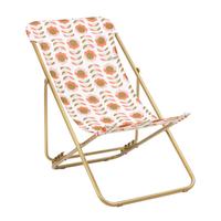 Lafuma Maxi Transat Folding Sling Chair Retro