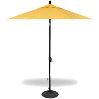 Patio Umbrella 7.5' Dia. Push-Button Tilt Lemon