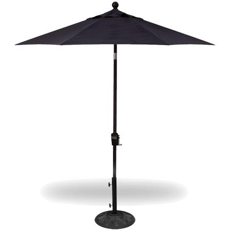 Patio Umbrella 7.5' Dia. Push-Button Tilt Navy