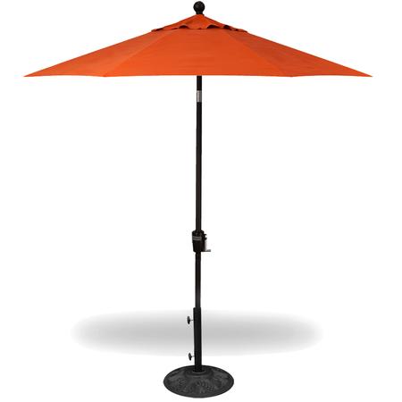 Patio Umbrella 7.5' Dia. Push-Button Tilt Sunset