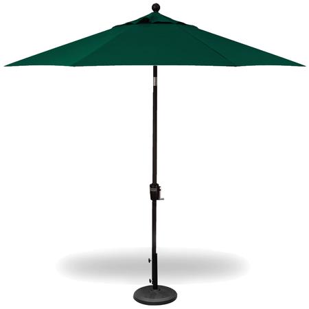 Patio Umbrella 9' Dia. Push-Button Tilt Forest