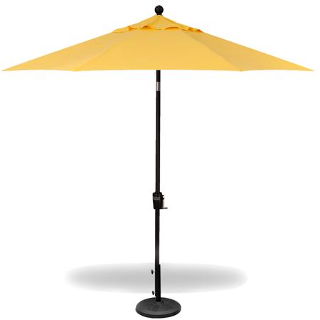 Patio Umbrella 9' Dia. Push-Button Tilt Lemon