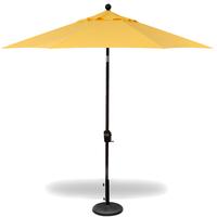 Patio Umbrella 9' Dia. Push-Button Tilt Lemon