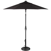 7.5' Glide-Tilt Patio Umbrella Black