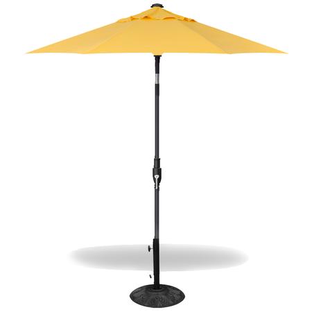 Patio Umbrella 7.5' Dia. Glide-Tilt Lemon