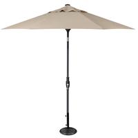 9' Glide-Tilt Patio Umbrella Khaki