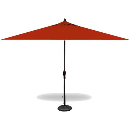 Patio Umbrella 8' x 10' Red