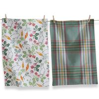 Veggie Bunny Kitchen Towels Set/2