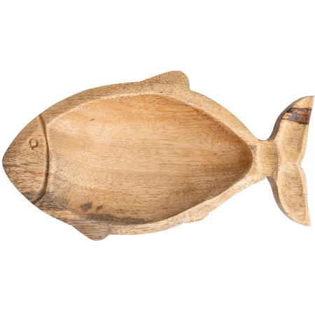 Wood Fish Dish