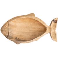 Wood Fish Dish