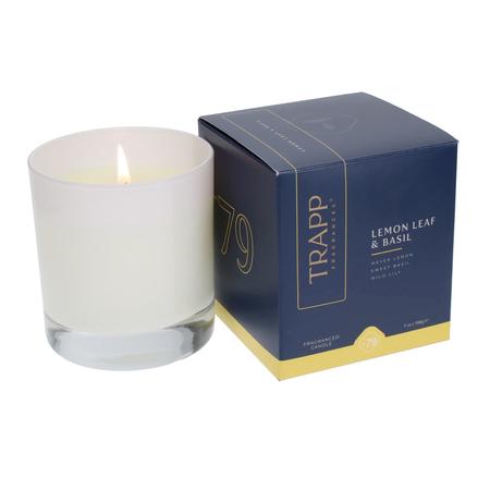 Trapp Fragrances 7-oz. Candle Lemon Leaf & Basil