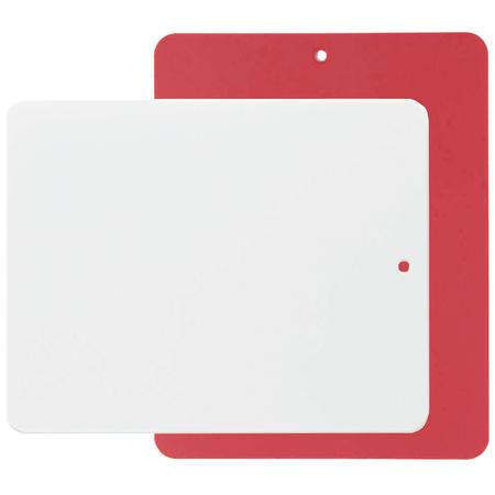 Bendy Boards Set/2 White & Red