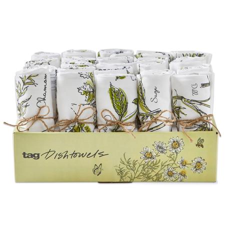 Herbs Printed Kitchen Towels