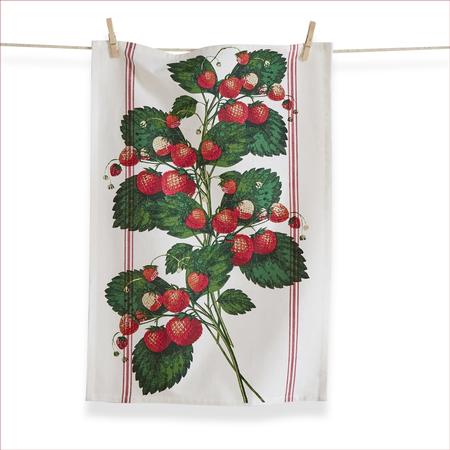 Orchard Strawberries Kitchen Towel