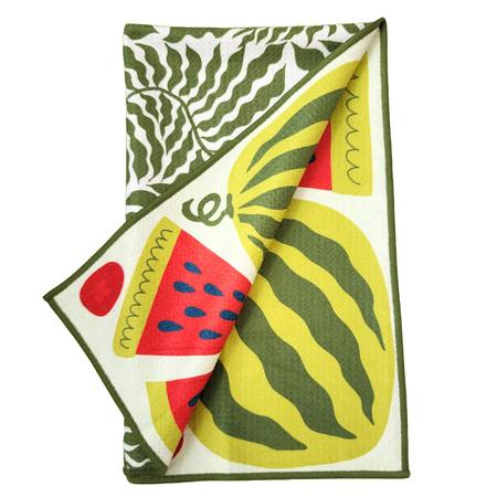 Dual-Sided Microfiber Kitchen Towel Watermelons