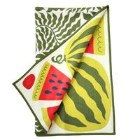 Dual-Sided Microfiber Kitchen Towel Watermelons