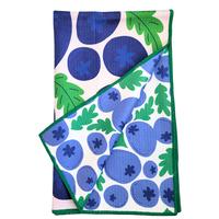 Dual-Sided Microfiber Kitchen Towel Blueberries