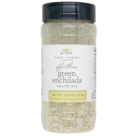 Finch & Fennel Effortless Green Enchilada Sauce Mix 16 ozs.