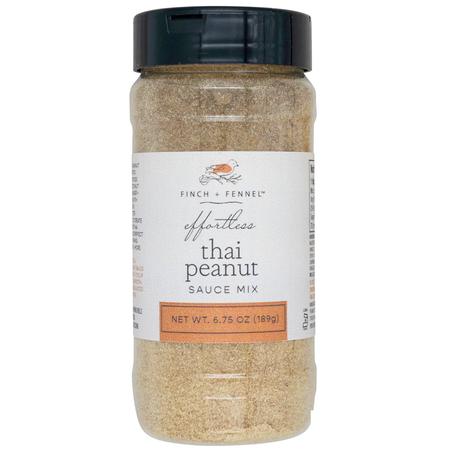 Finch & Fennel Effortless Thai Peanut Sauce Mix 16 ozs.