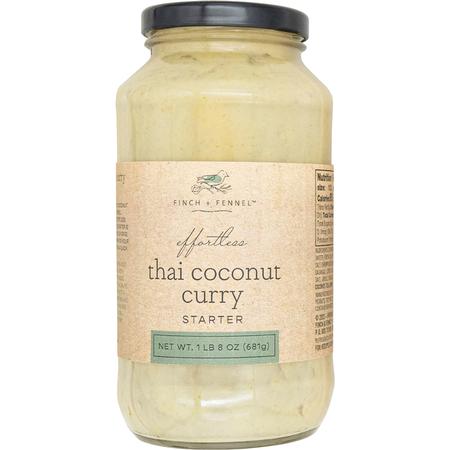 Finch & Fennel Effortless Thai Coconut Curry Starter 22 ozs.