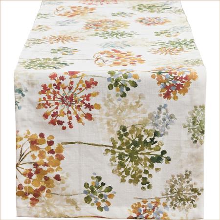 Lace Flowers Table Runner